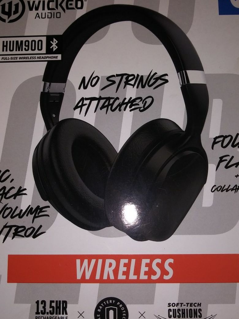 BRAND NEW-WIKD WIRELESS BLUETOOTH HEADSET.
