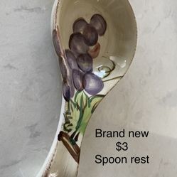 New Spoon Rest. 