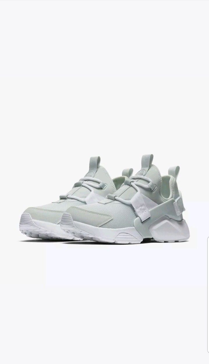 Nike Air Huarache City Low AH6804-005 Mint Grey SIZE 8 WOMENS