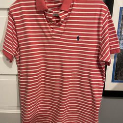 Ralph Lauren Polo Shirt, Short Sleeves, Size Large.