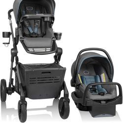 *New in box* Evenflo Pivot Modular Travel System