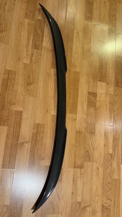 BMW Carbon Fiber Trunk Spoiler Lip