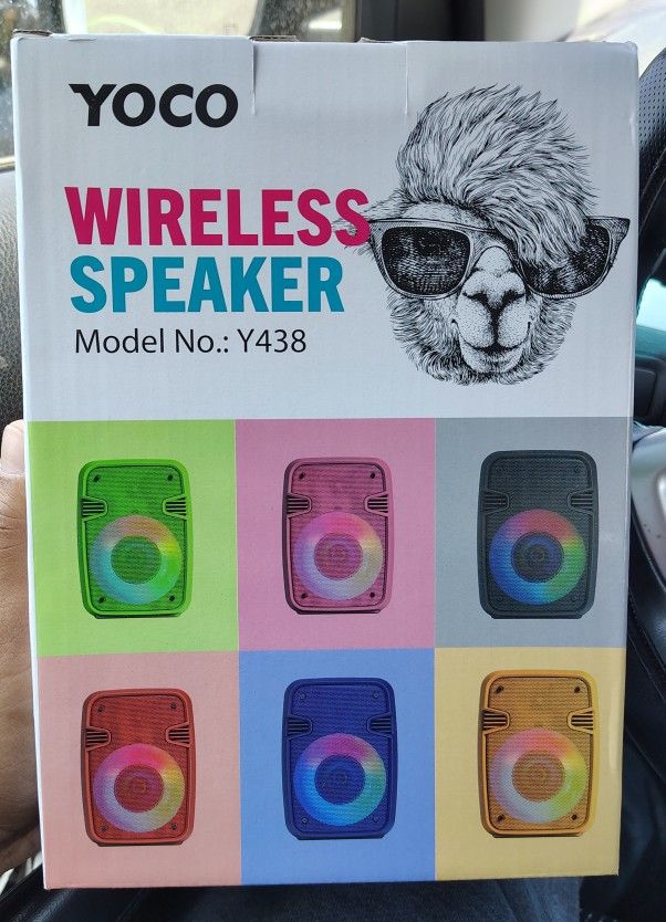 Yoco Wireless Bluetooth Speaker - Bosina Bluetooth Verde