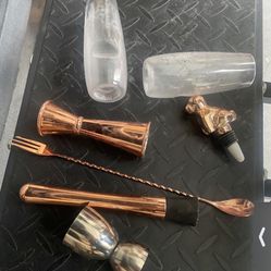COPPER Style plated BAR ITEMS, Was 69.99