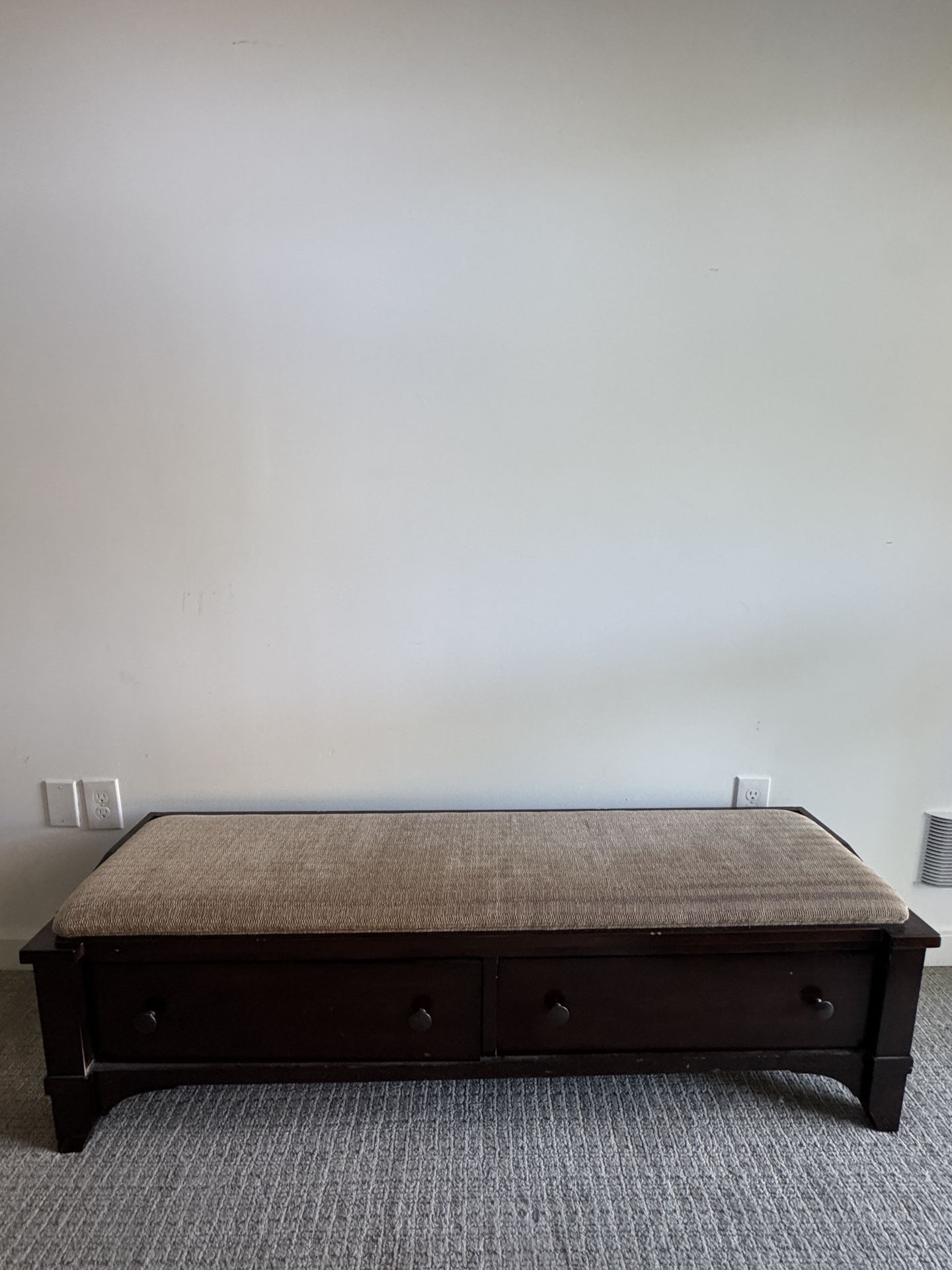 Bedroom Bench / Storage Bench (drawers)