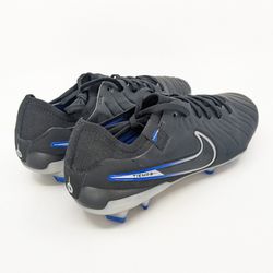 Nike Tiempo Legend 10 Pro FG Low Soccer Cleats Blue Mens Size 9.5 New DV4333-040