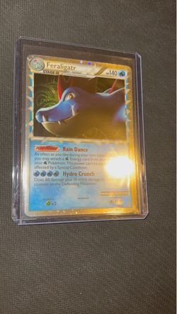 Pokemon Cards HeartGold & SoulSilver Feraligatr Prime