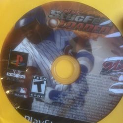 Ps2 MLB Slugged Loaded Game 