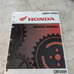 Honda CRF Service Manual 