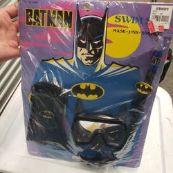Vintage Batman Swim Set