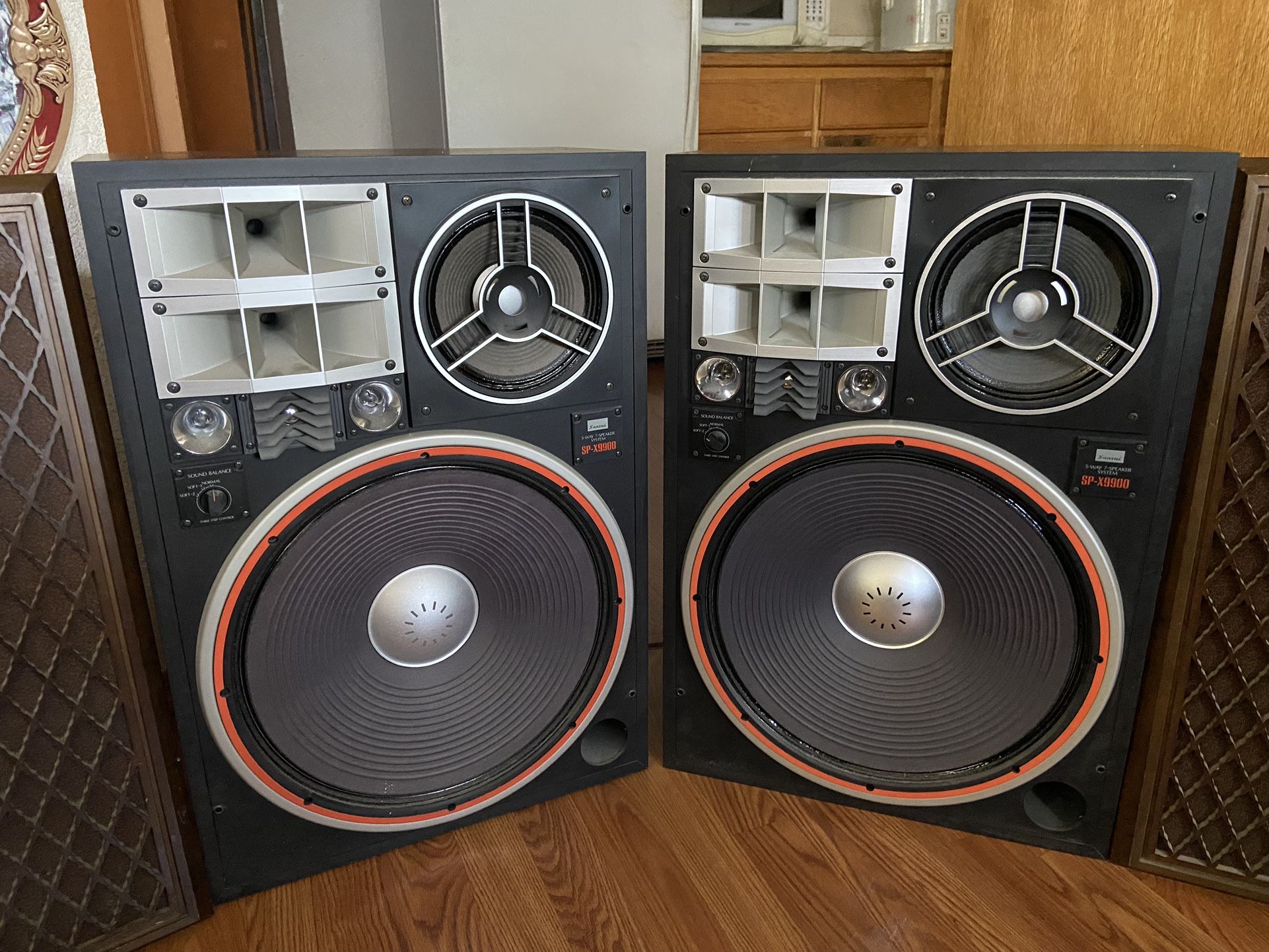 Sansui Sp7000 Sansui Sp X7000 Speakers Vintage Pair Of Sansui SP