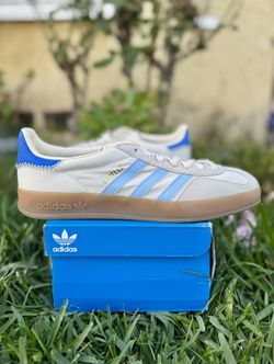Adidas Gazelle Indoor Off White Clear Sky New