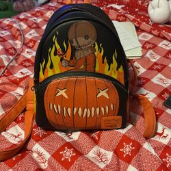 LOUNGEFLY TRICK OR TREAT MINI BACKPACK