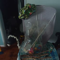 Bag Of Bird Toys & Misc. Bird  Stuff