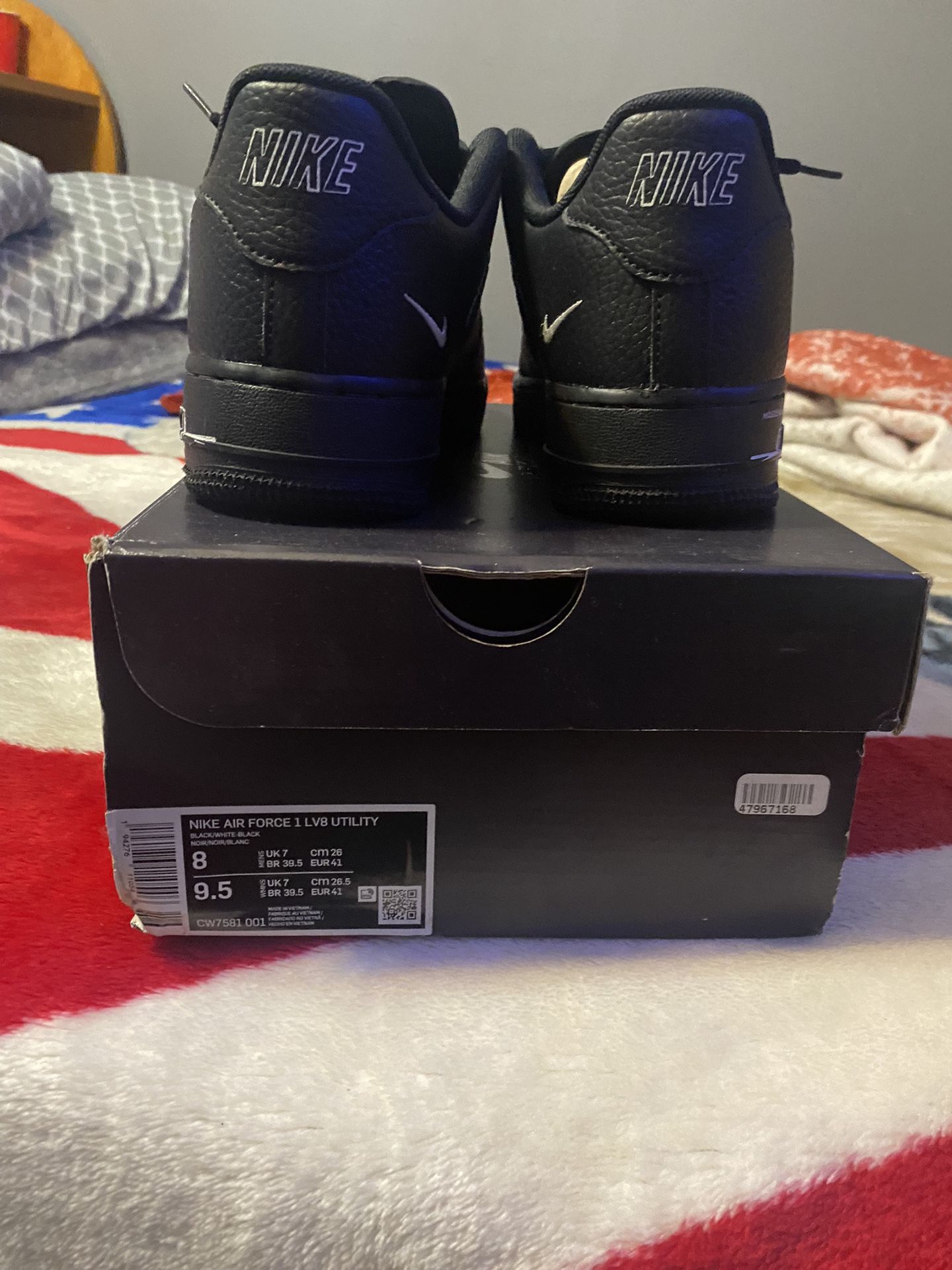 Black Sketch Air Ones