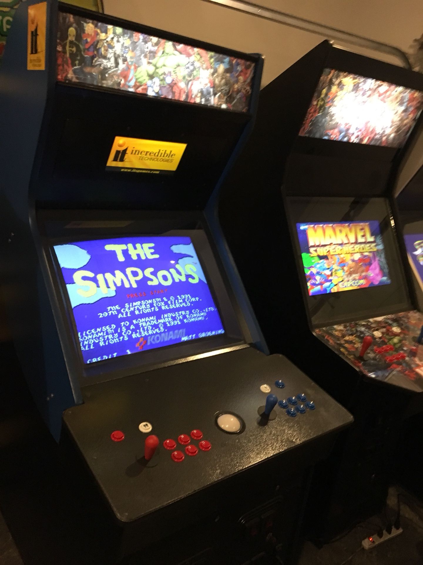 Just built arcade Games Play 3188 Games Pacman ,galaga,streetfighter, marvel,capcom , Simpsons ,tmnt