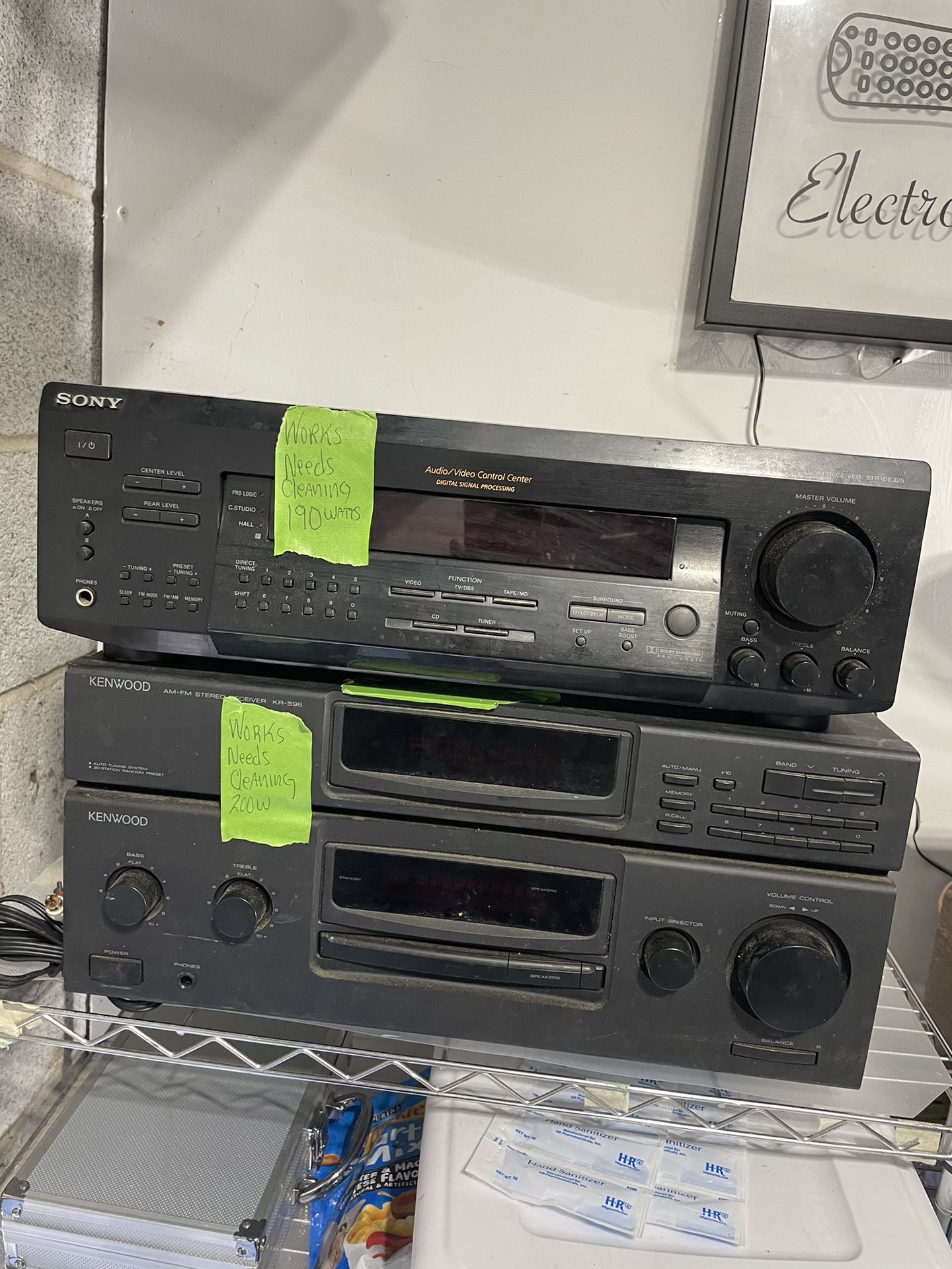 Two Really Nice Stereo Receivers 