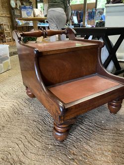 Unique End Table - Chamber pot