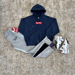 100% Authentic Supreme Maison Margiela Bogo, Gallery Dept. Sweatpants, With Supreme Accessories