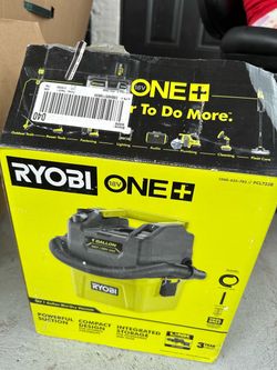 Ryobi 18V ONE+ 1 Gallon Wet/Dry Vac PCL733B