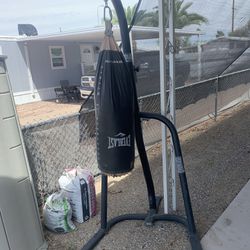 Everlast Punching Bag With Stand