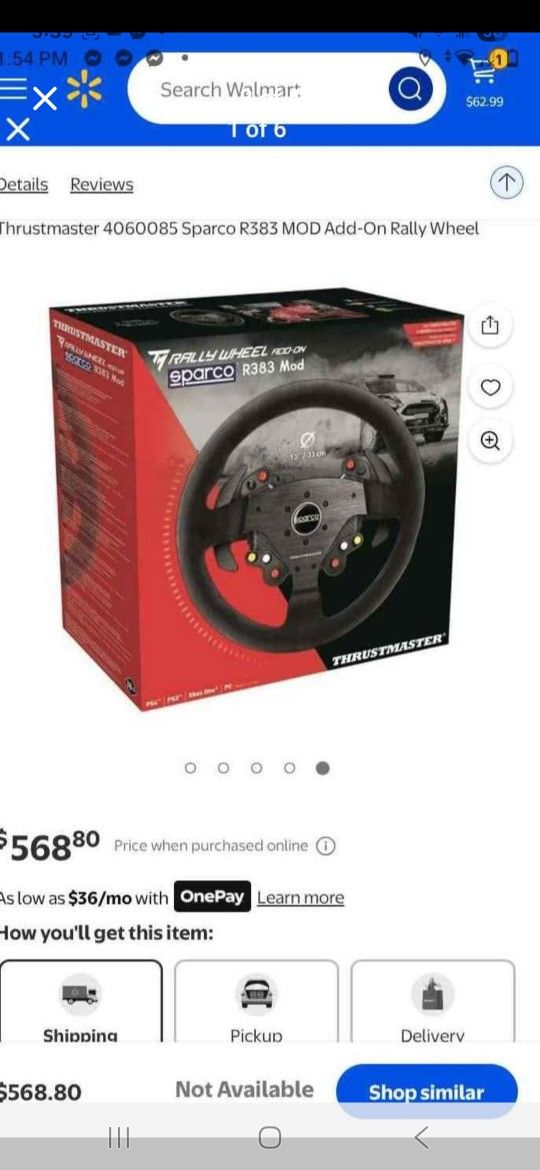ThrustMaster  Wheels $100 Each!!!