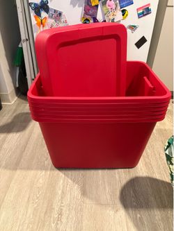 lucite containers with lids