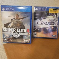 Sniper Elite PS4 and Grip PS4