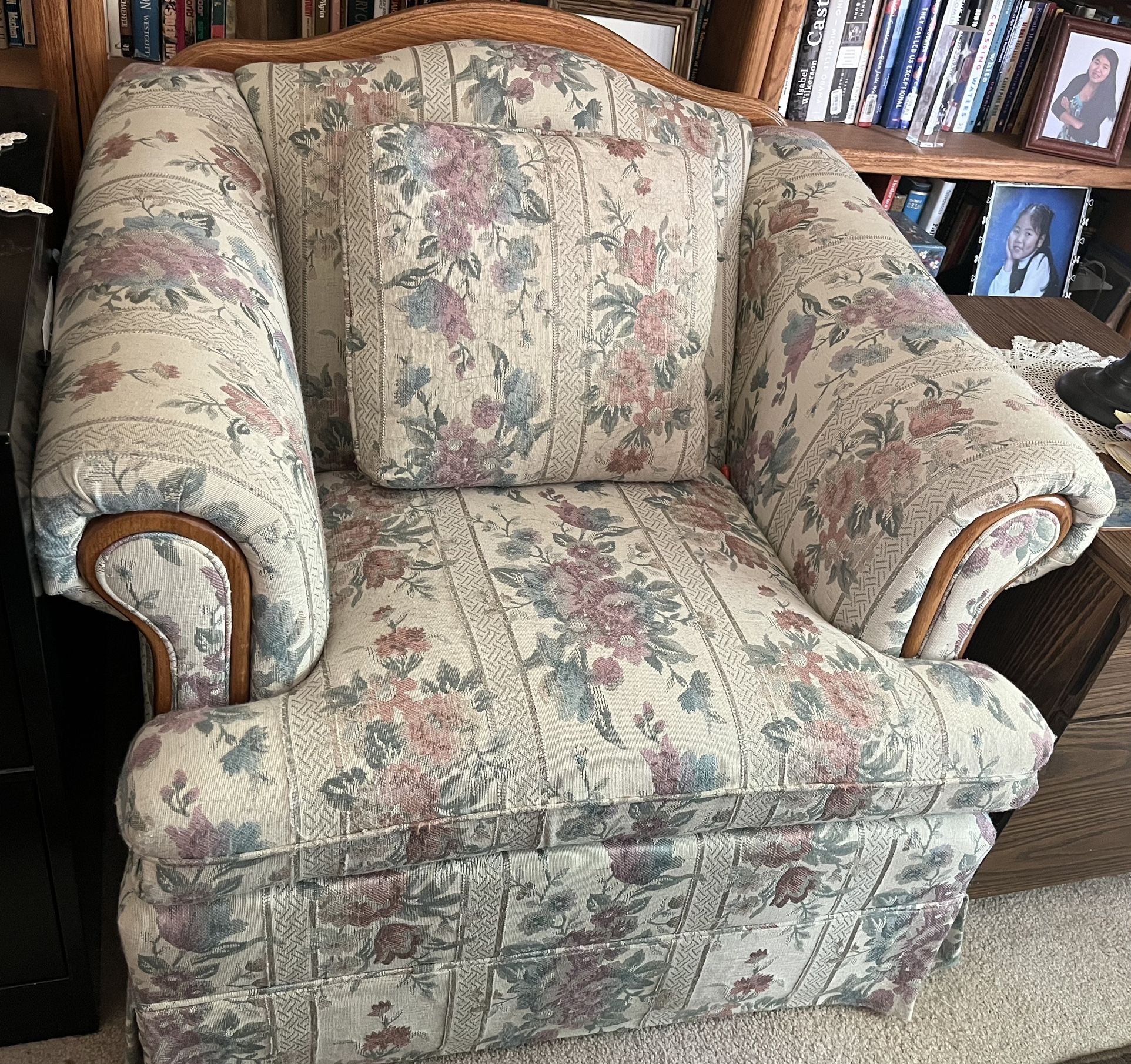 Used, Sturdy Loveseat & Chair