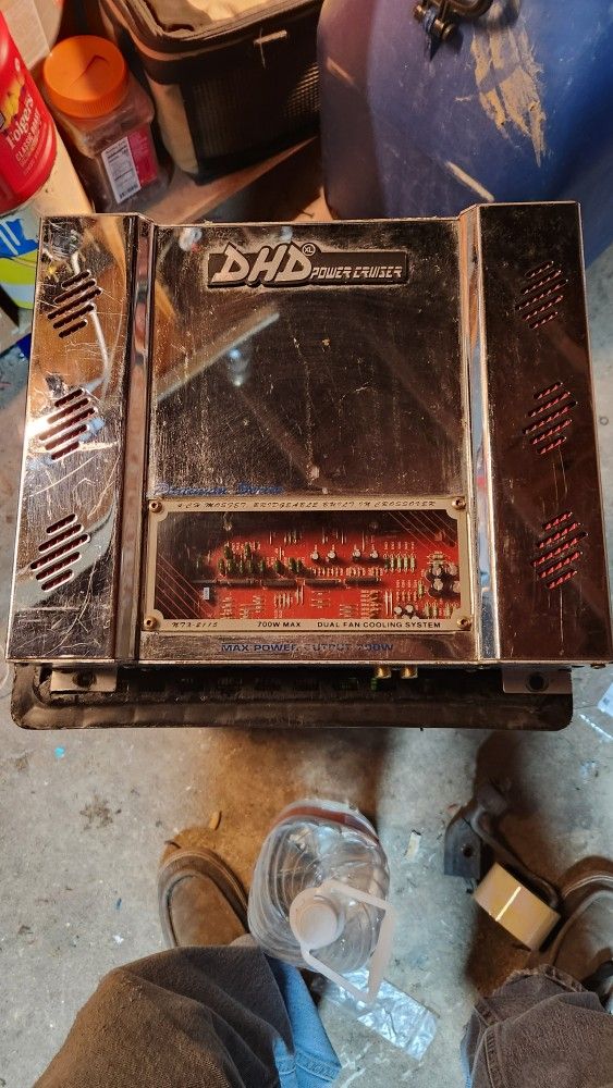 D h d power cruiser, amplifier platinum series seven hundred watt max