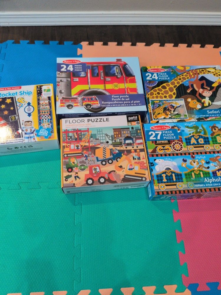 Melissa And Doug puzzles