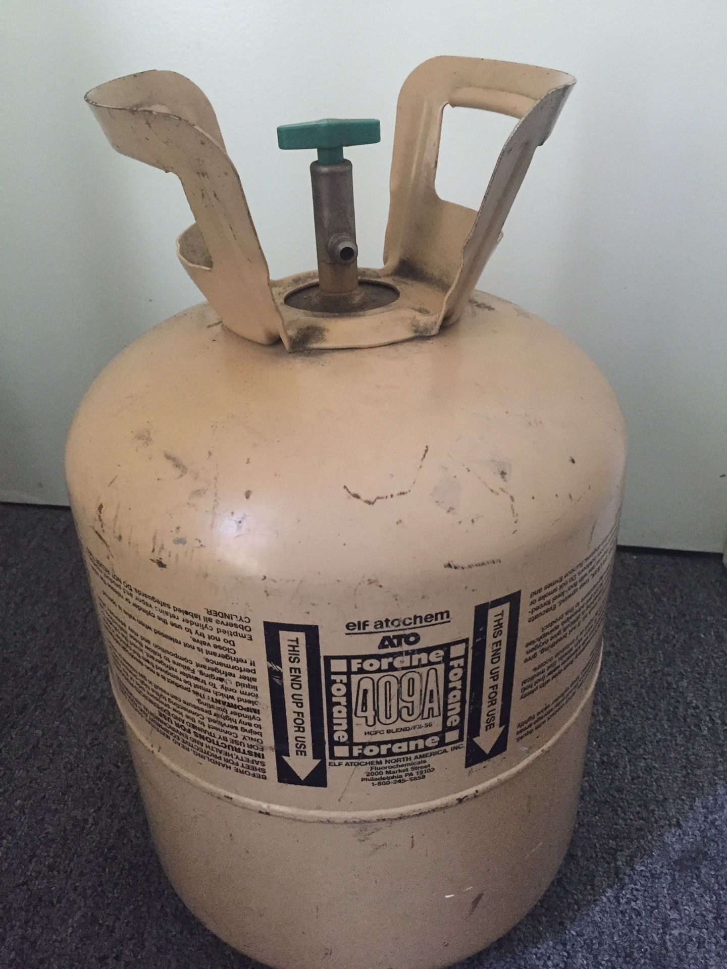 Forane 409a / r409a / FX56 / Freon 15 lbs 8 oz AC R12 Replacement