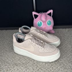 Nike Air Force 1 Sage Low ‘Particle Beige’ Sneakers AR5339-201 Women's Size 8