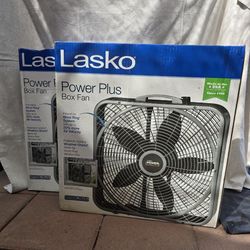 Lasko Floor Box Fan Power Plus