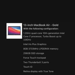 2020 MacBook Air