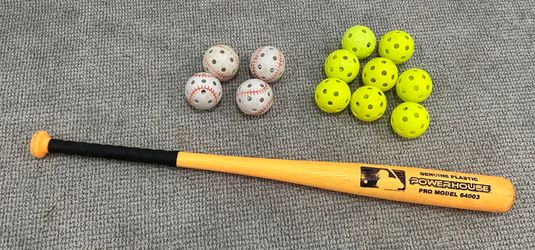 Whiffle Ball Bat And Balls