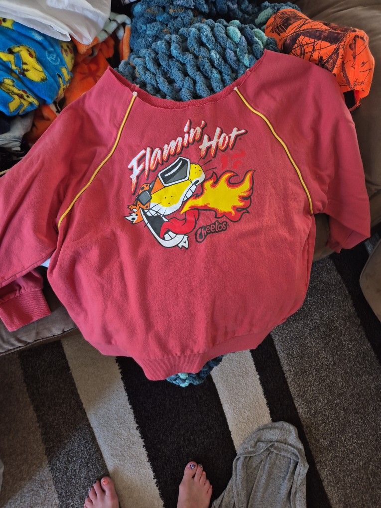 Flaming Hot Cheetos Sweatshirt Flam