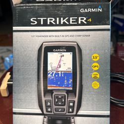 Garmin Striker 4 Fish Finder GPS  Plotter Chirp