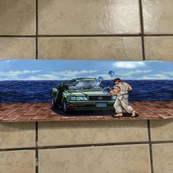 Street Fighter Skateboard Deck Anniversary Edition 