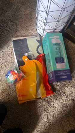 Extra Birthday supplies left behind!