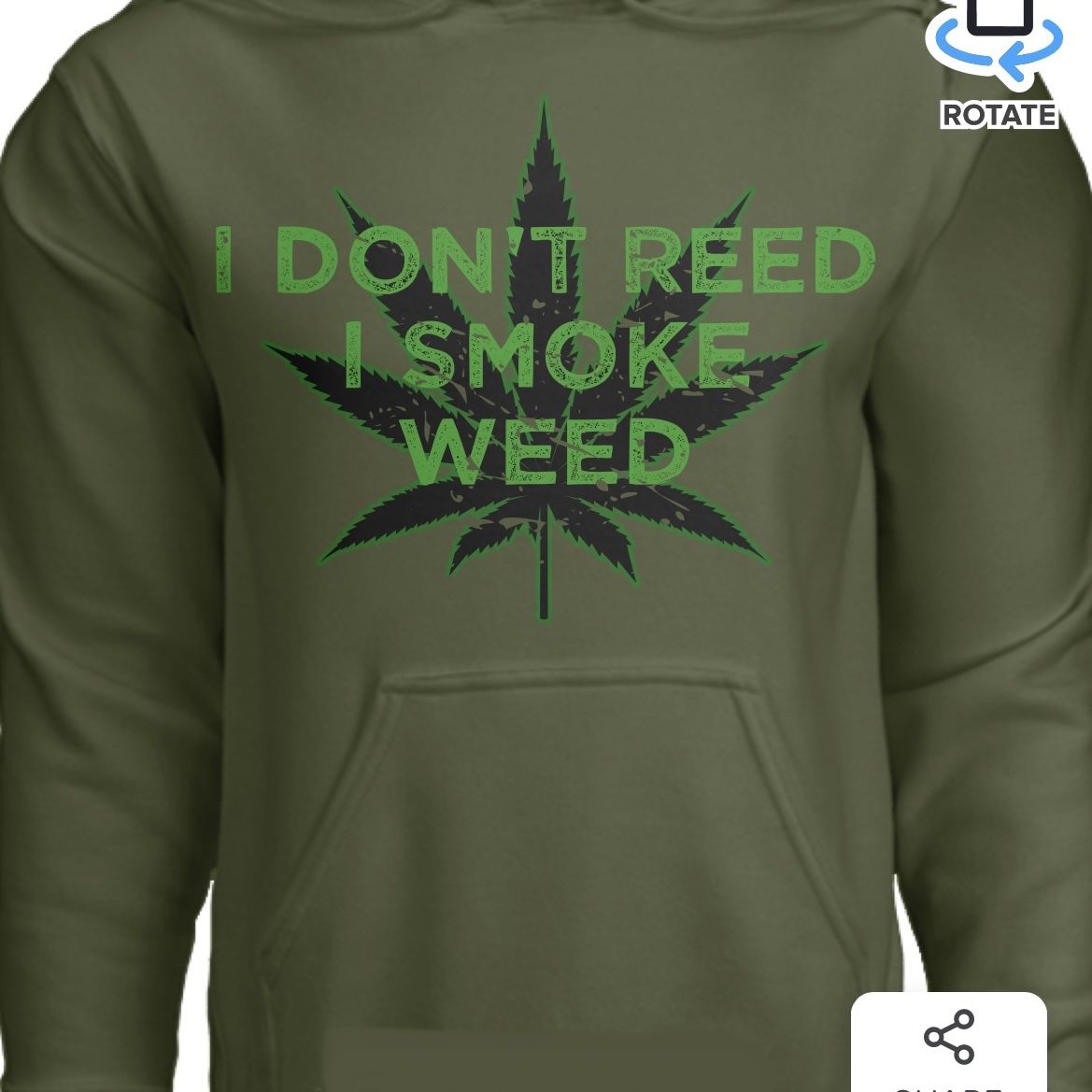 Weed Hoodie