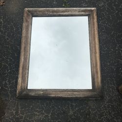 Wood Mirror
