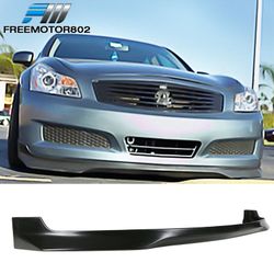 Fits 2007-2008 Infiniti G35 09 G37 Sedan 4Dr EVO Front Bumper Lip PU