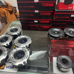Ds18 & Jcpower tweeters in any size u need 1’ 3’ 4’ tweeters