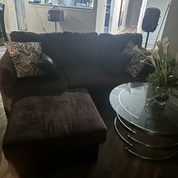 Small Brown Sectional