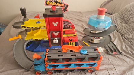 Car track toys kids