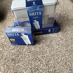 BRITA 18 Cup Capacity & 2 New Unopened Filters 