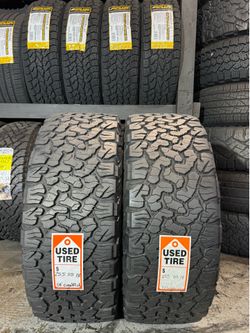 (2) 255/55/18 BFGoodrich