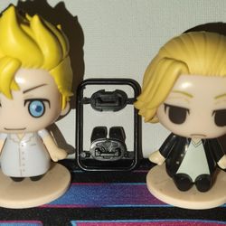 Tokyo Revengers Pocket Maquette 01 Takemichi Hanagaki + Manjiro Sano Figure Lot