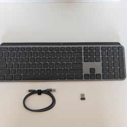 Logitech MX Keys S Wireless Bluetooth Keyboard — Graphite